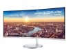 Monitor 34 cale LC34J791WTRXEN VA 3440x1440 Ultra WQHD  21:9 format kinowy 1xHDMI/1xDP/2xThunderbolt 3.0 4ms (GTG) głośniki zakr